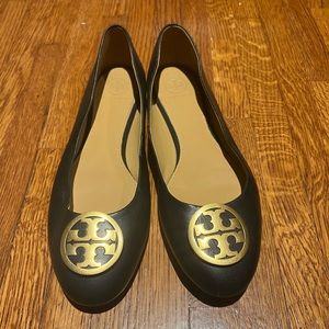 WORN ONCE - Tory Burch Black Flats
